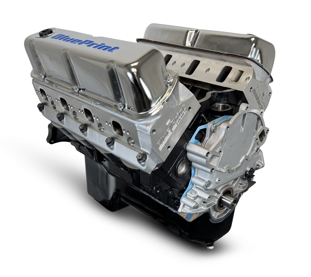 Ford Small Block Compatible 408 c.i. Engine - 450 Horsepower - Long Block - Rear Sump