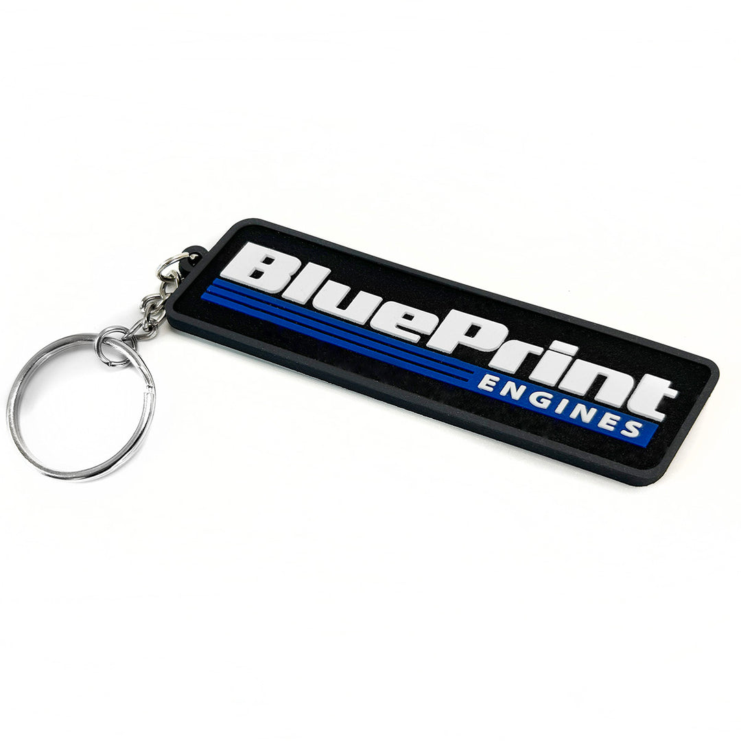 BluePrint Engines PVC Rubber Logo Keychain