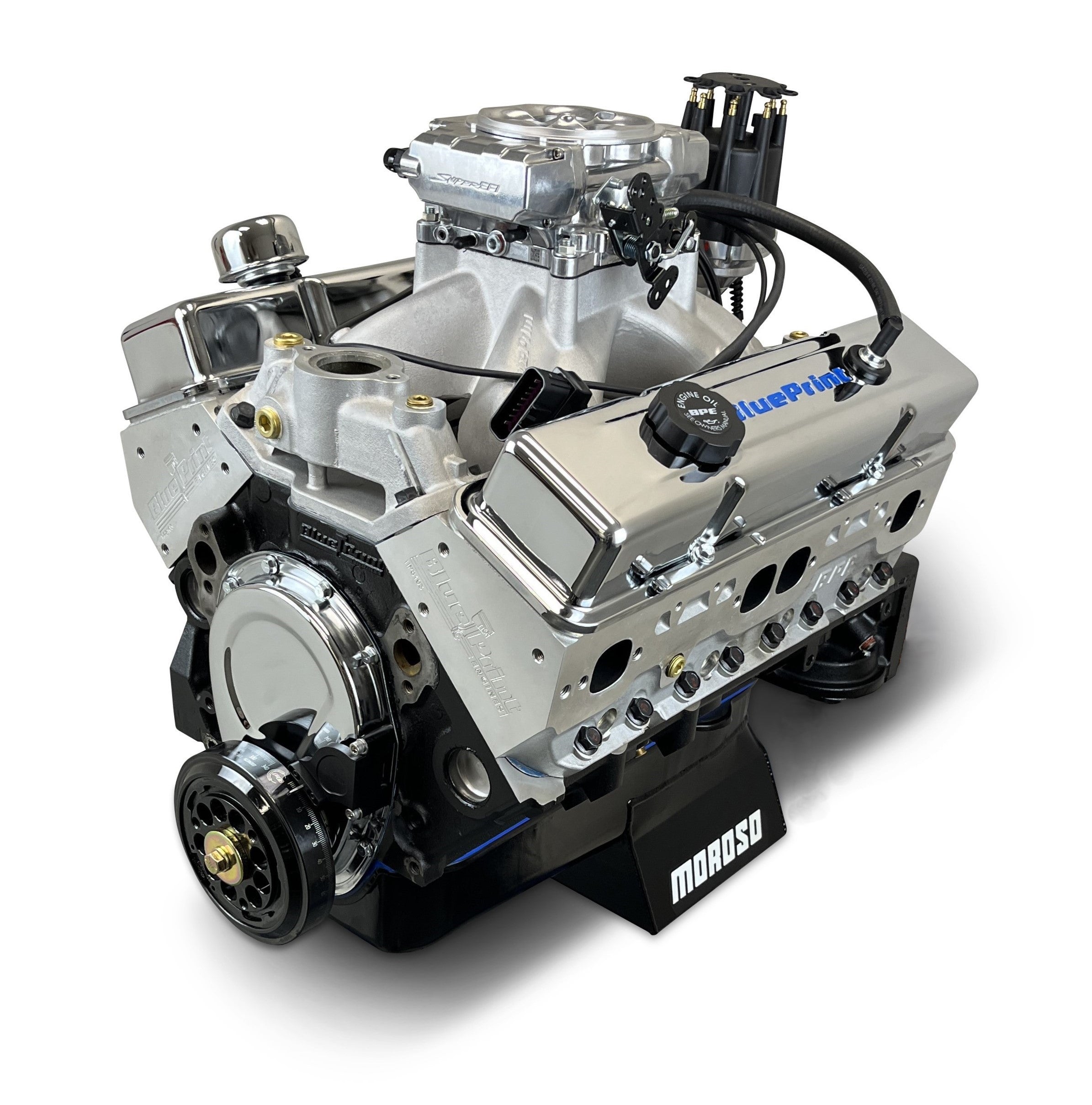 BluePrint Motorsports GM Small Block Compatible 396 c.i. Engine - 530 ...