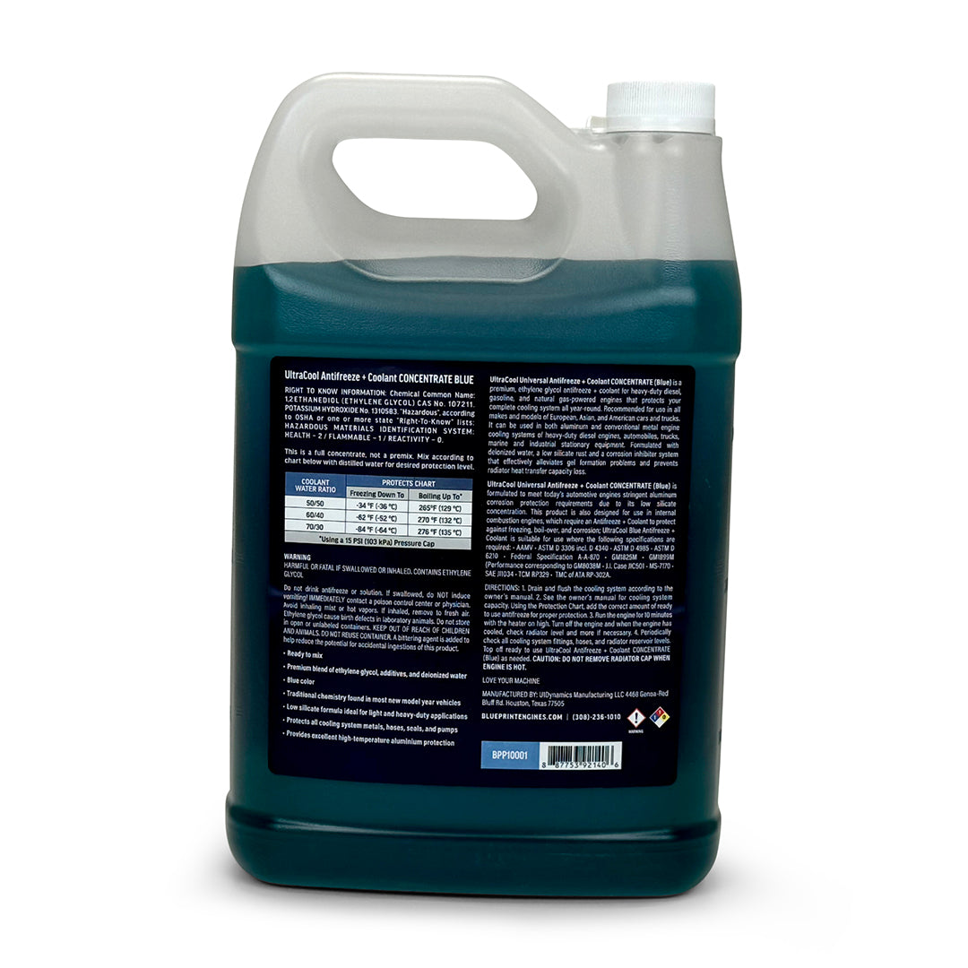 BluePrint Engines TrueBlue UltraCool Antifreeze Coolant CONCENTRATE