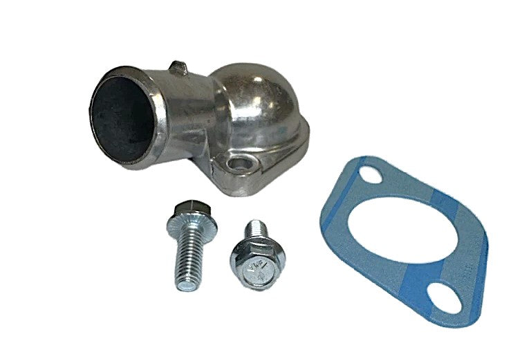 BluePrint Parts - Aluminum Thermostat Housing Angle - GM Small Block and GM Big Block Compatible