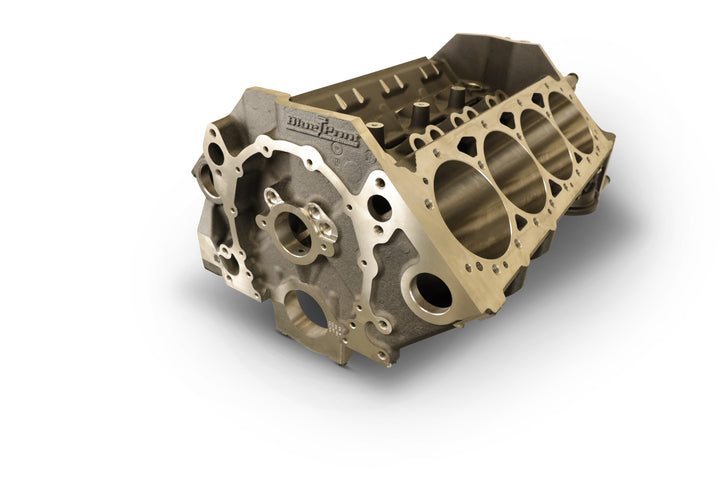 BluePrint Engines Bare Block - 454 c.i. - SBC, 1PC, SIAM, 9.025 x 4.125, 350MAIN, BILLET MC, SC