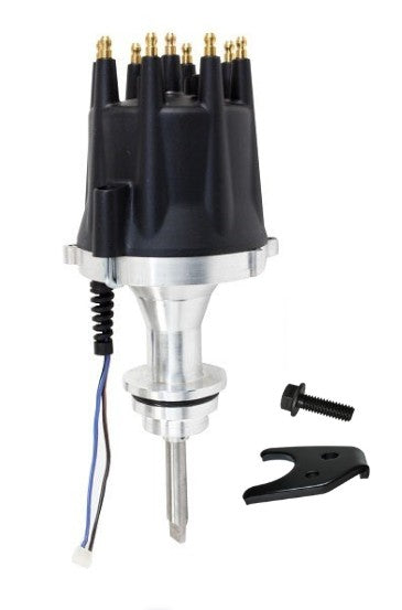 Chrysler 273-360 c.i. SB Compatible ProSeries 2-Wire Distributor - Black Cap