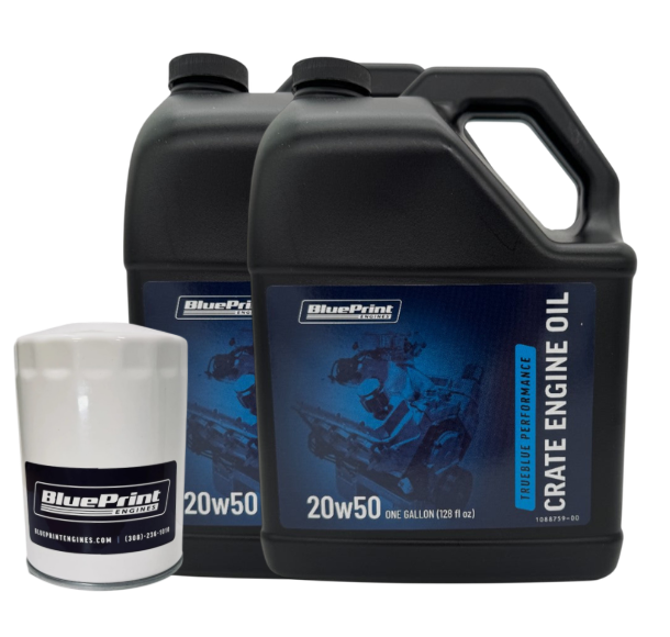 BluePrint Engines BPP51061 Oil Filter + BPP20W50 Engine Oil