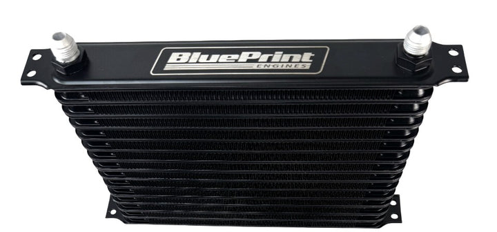 BluePrint Engines 15 Row Stacked Plate HD Transmission Cooler w/ 8AN fittings