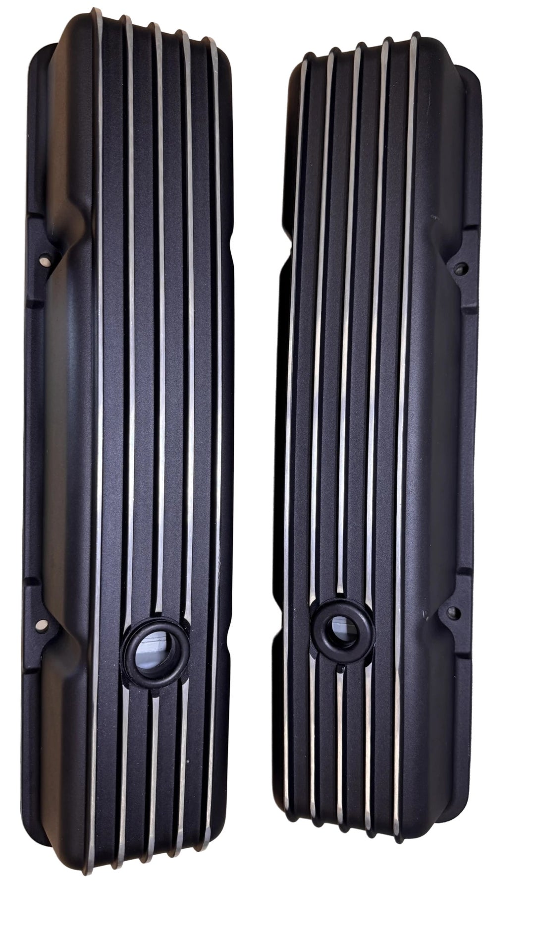 BluePrint Parts - Valve Cover Kit - Black - GM Small Block Compatible