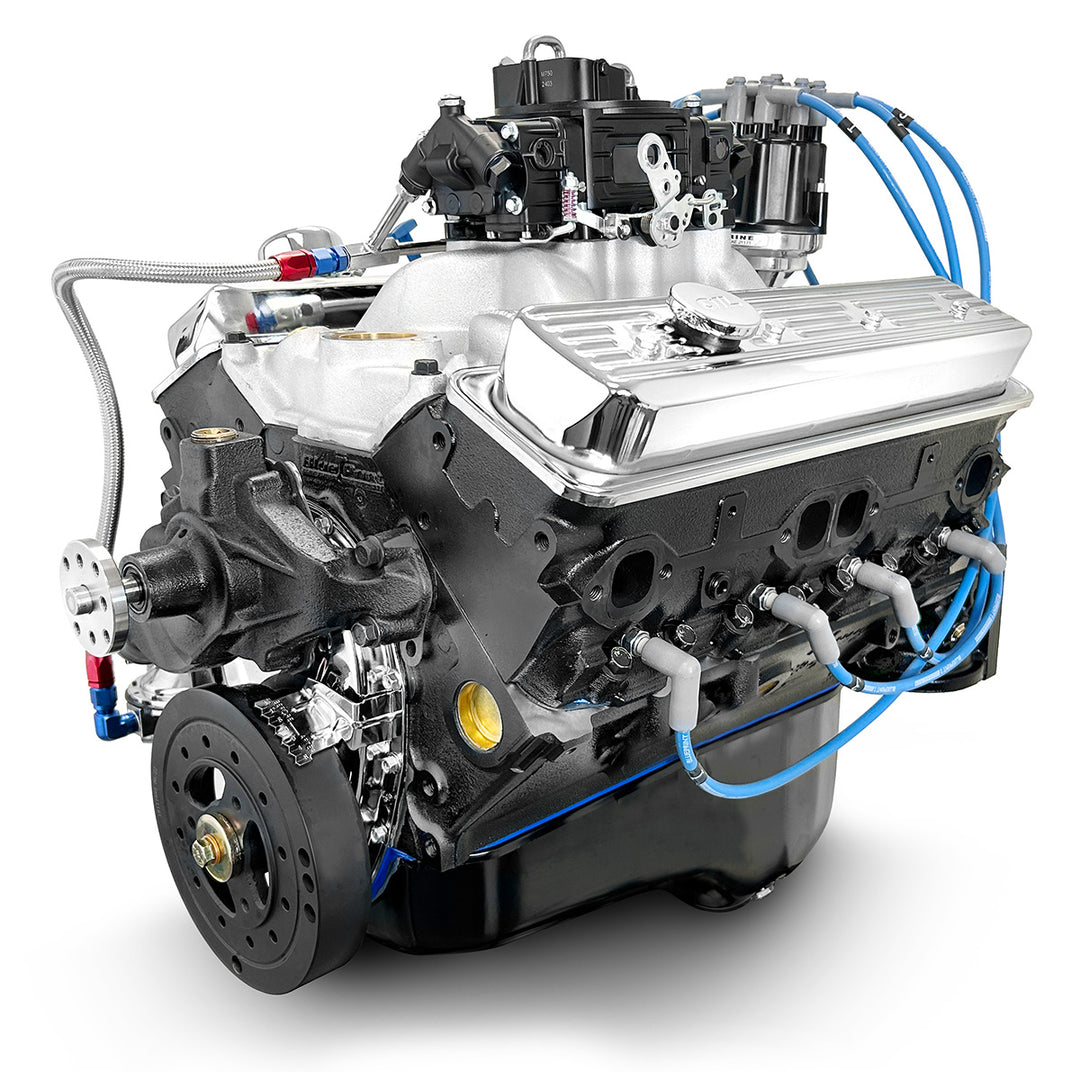 GM Marine SB Compatible 383 c.i. Engine - 405 HP - Base Dressed - Carbureted