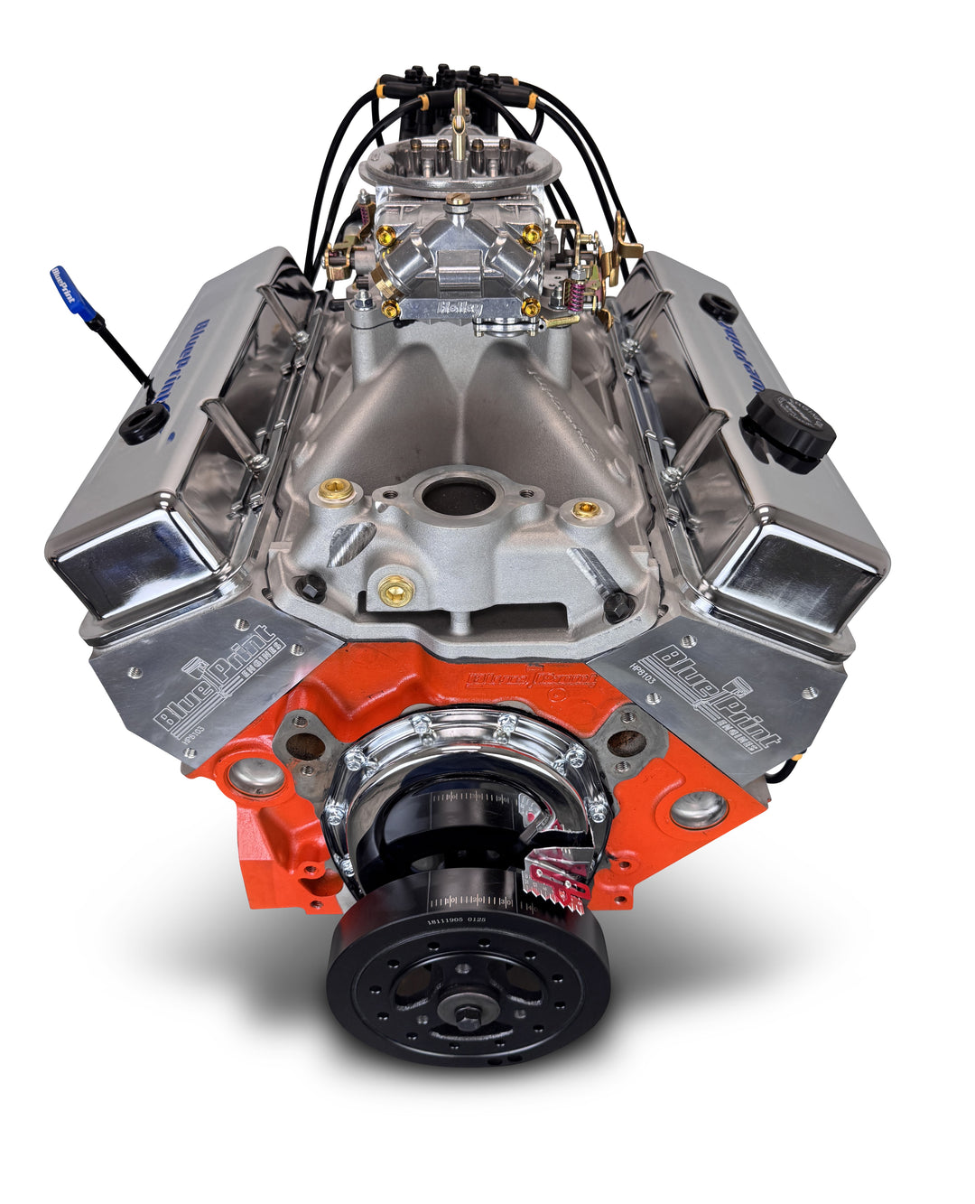 GM Small Block Compatible 454 c.i. ProSeries Engine - 563 Horsepower - Base Dressed - Carbureted