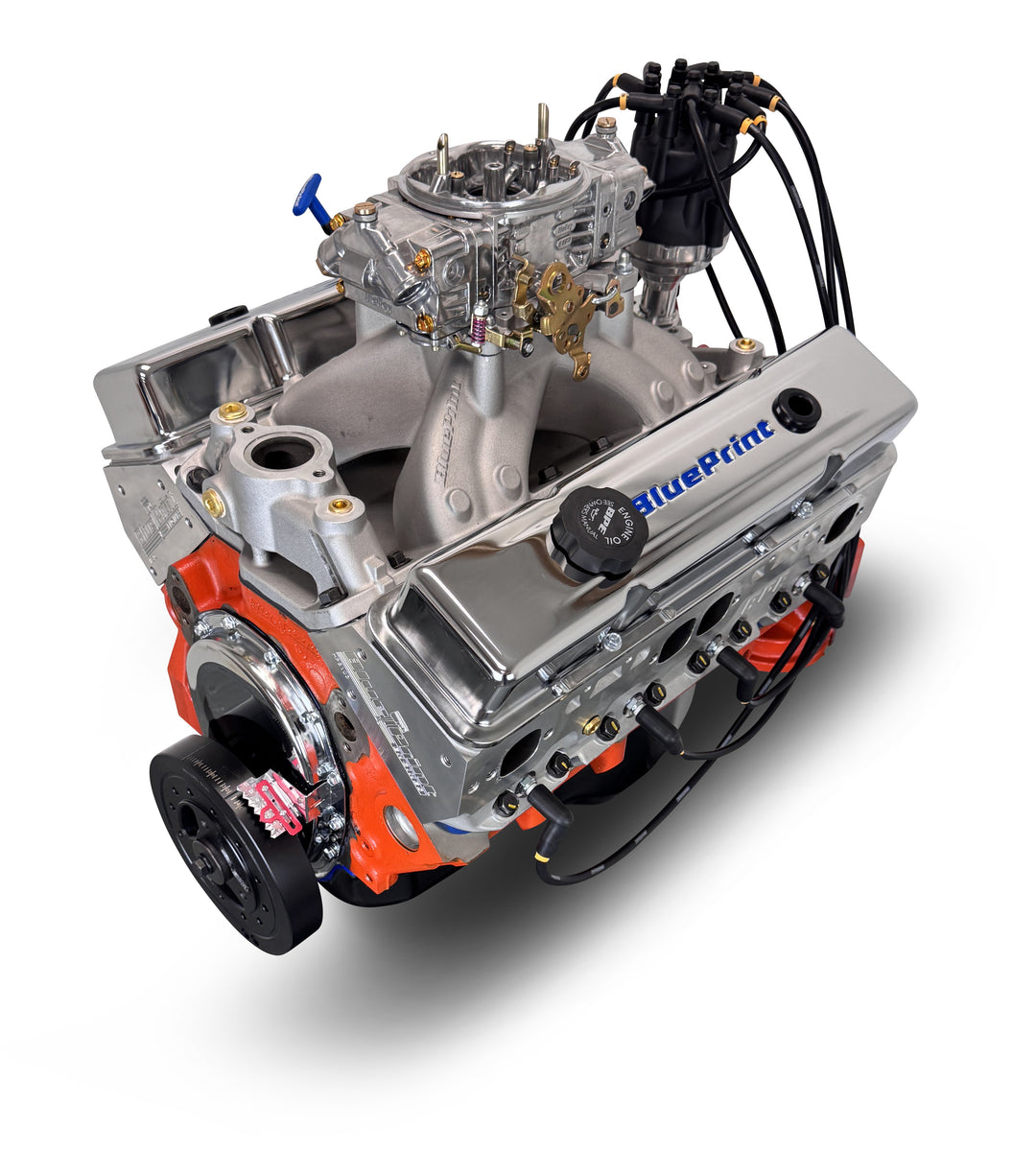 GM Small Block Compatible 454 c.i. ProSeries Engine - 563 Horsepower - Base Dressed - Carbureted