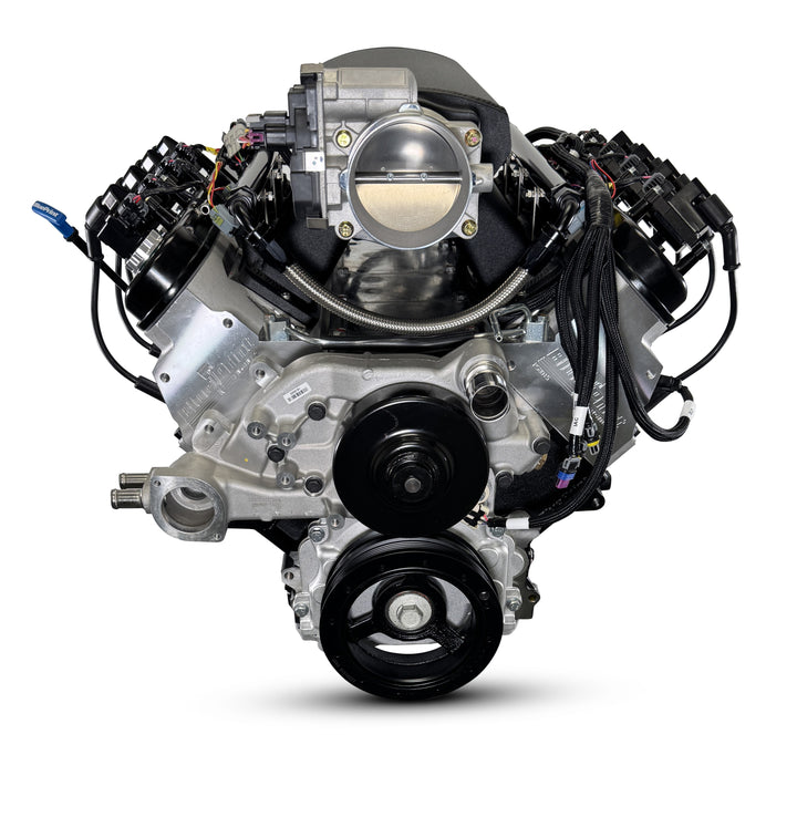 GM LS Compatible 376 c.i. Pro Series Engine - 525 Horsepower - Base Dressed - Holley Terminator X EFI System
