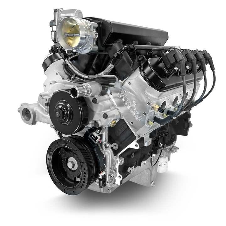 GM LS Compatible 376 c.i. ProSeries Engine - 525 HP - Base Dressed - Controller- Fuel Injected