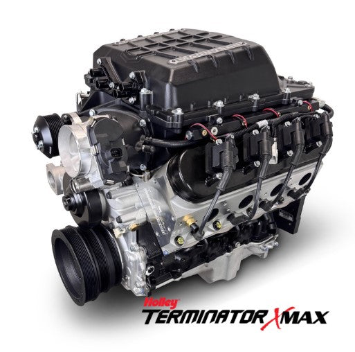 GM LS Compatible 376 c.i. Pro Series Engine - 700 Horsepower - Base Dressed - Holley Terminator X EFI System
