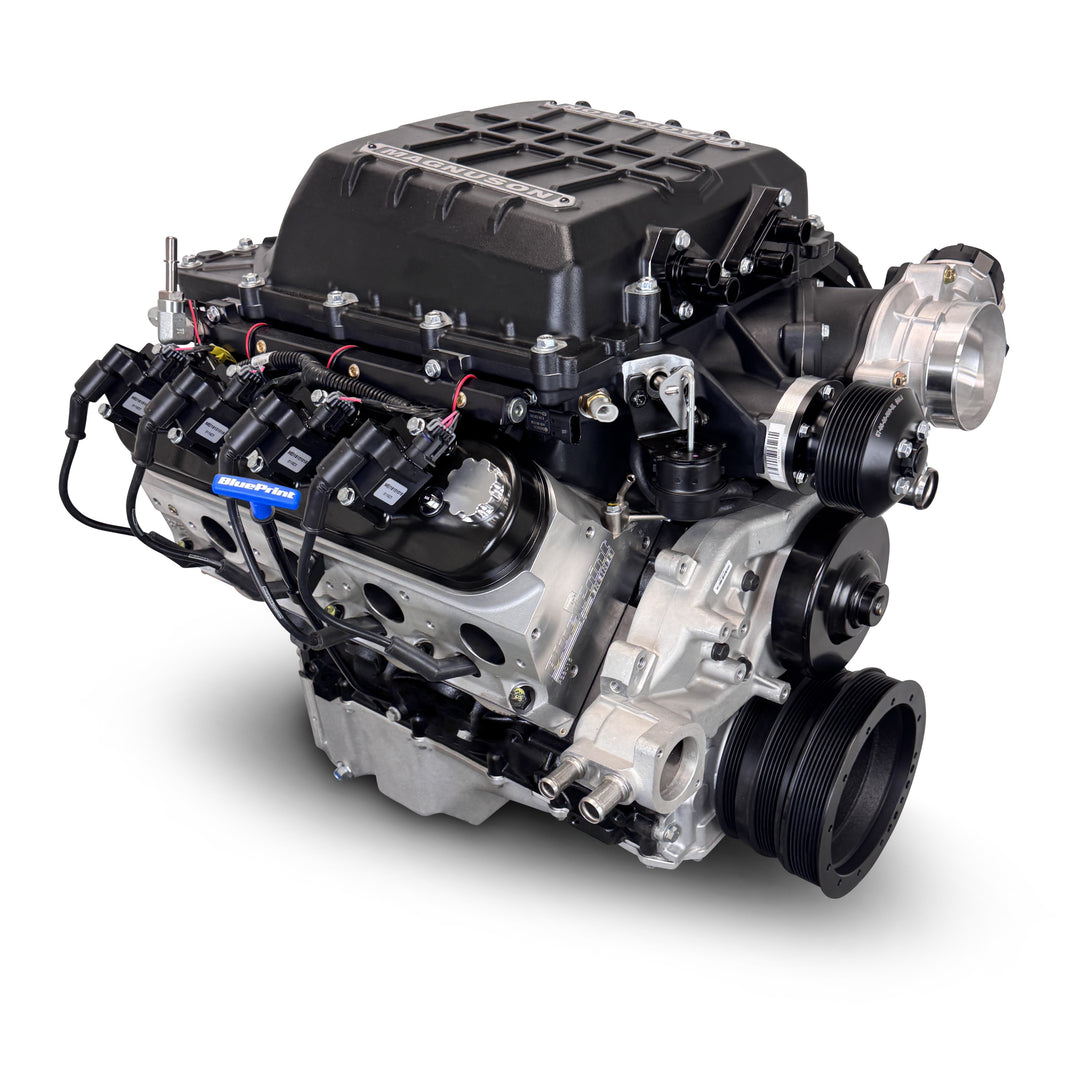 GM LS Compatible 376 c.i. Pro Series Engine - 700 Horsepower - Base Dressed - Holley Terminator X EFI System