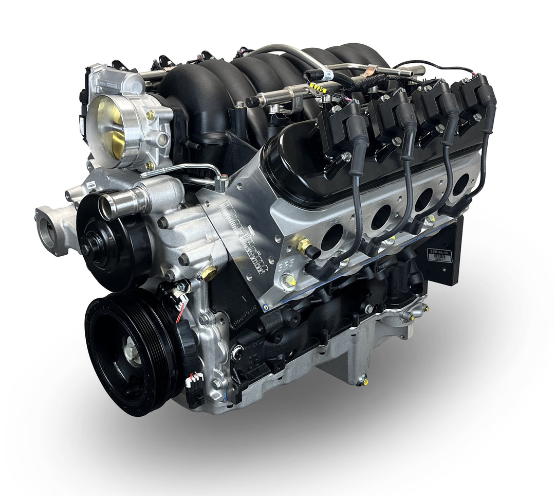 GM LS Compatible BPE Block 427 c.i. ProSeries Engine - 605 HP - Base Dressed - Controller - Fuel Injected