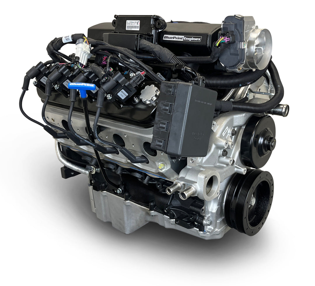 GM LS Compatible 427 c.i. Pro Series Engine - 600 Horsepower - Base Dressed - Holley Terminator X EFI System
