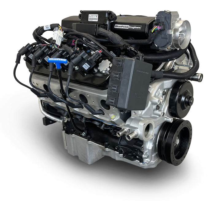 GM LS Compatible 427 c.i. Pro Series Engine - 600 Horsepower - Base Dressed - Holley Terminator X EFI System