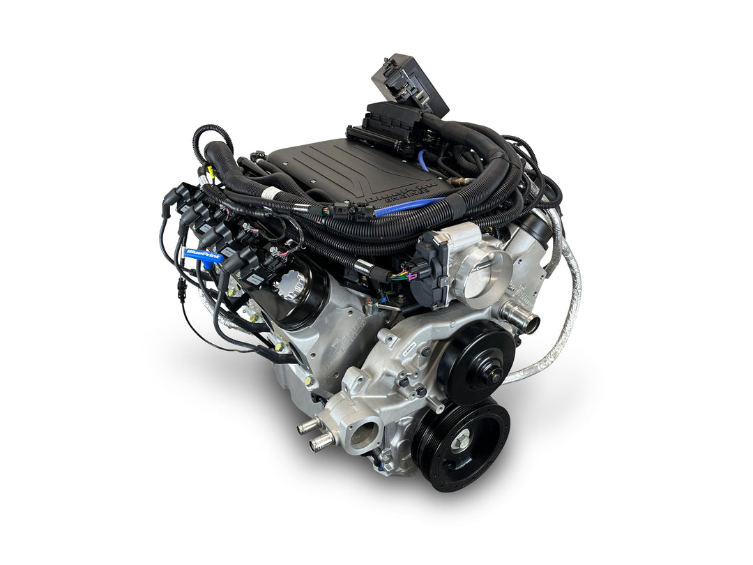 GM LS Compatible 427 c.i. Pro Series Engine - 585 Horsepower - Base Dressed - Holley Terminator X EFI System