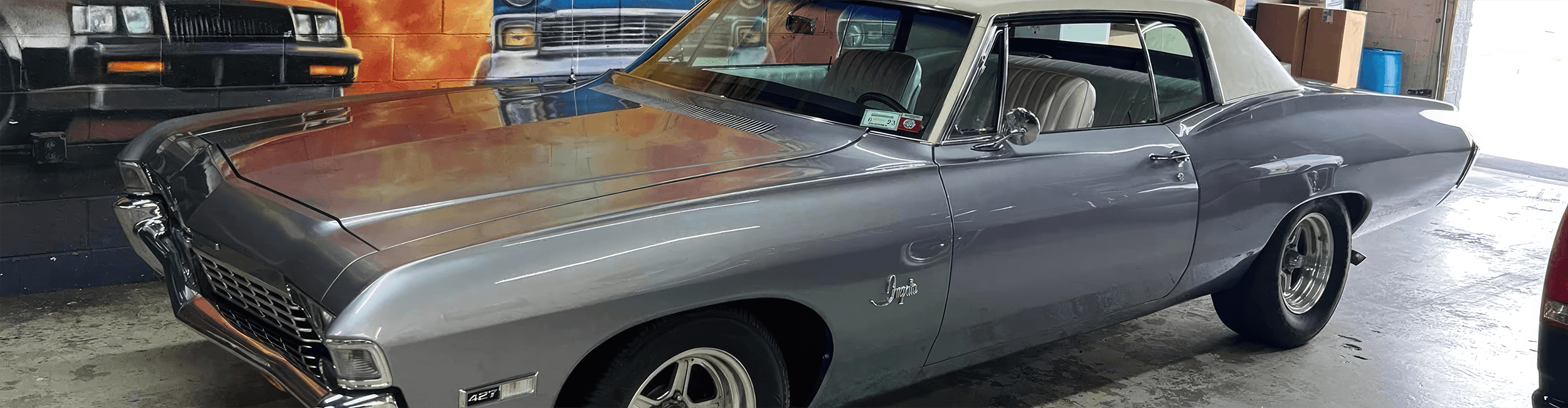 1968 Impala powered by a BluePrint Engines' 540 c.i.