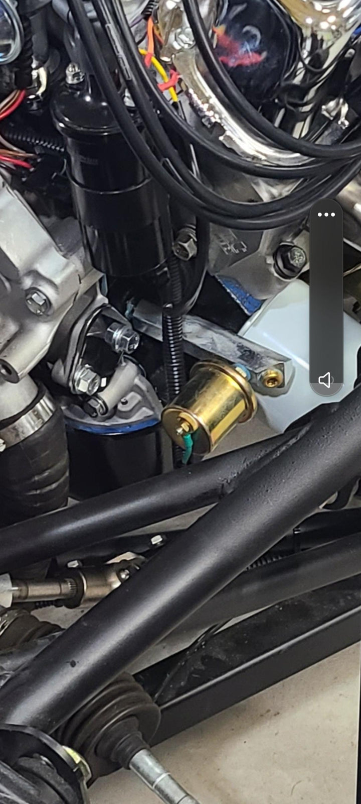 BluePrint Engines Ford Oil Pressure Extension 1/4 NPT with 1/8 NPT Port