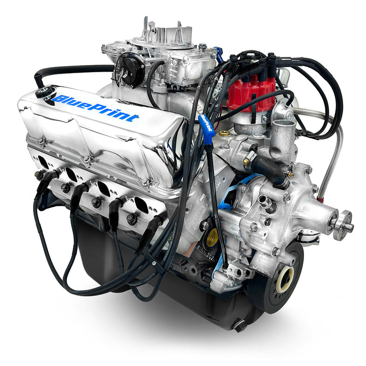 Ford SB Compatible 302 c.i. Engine - 361 HP - Deluxe Dressed - Rear Sump - Carbureted