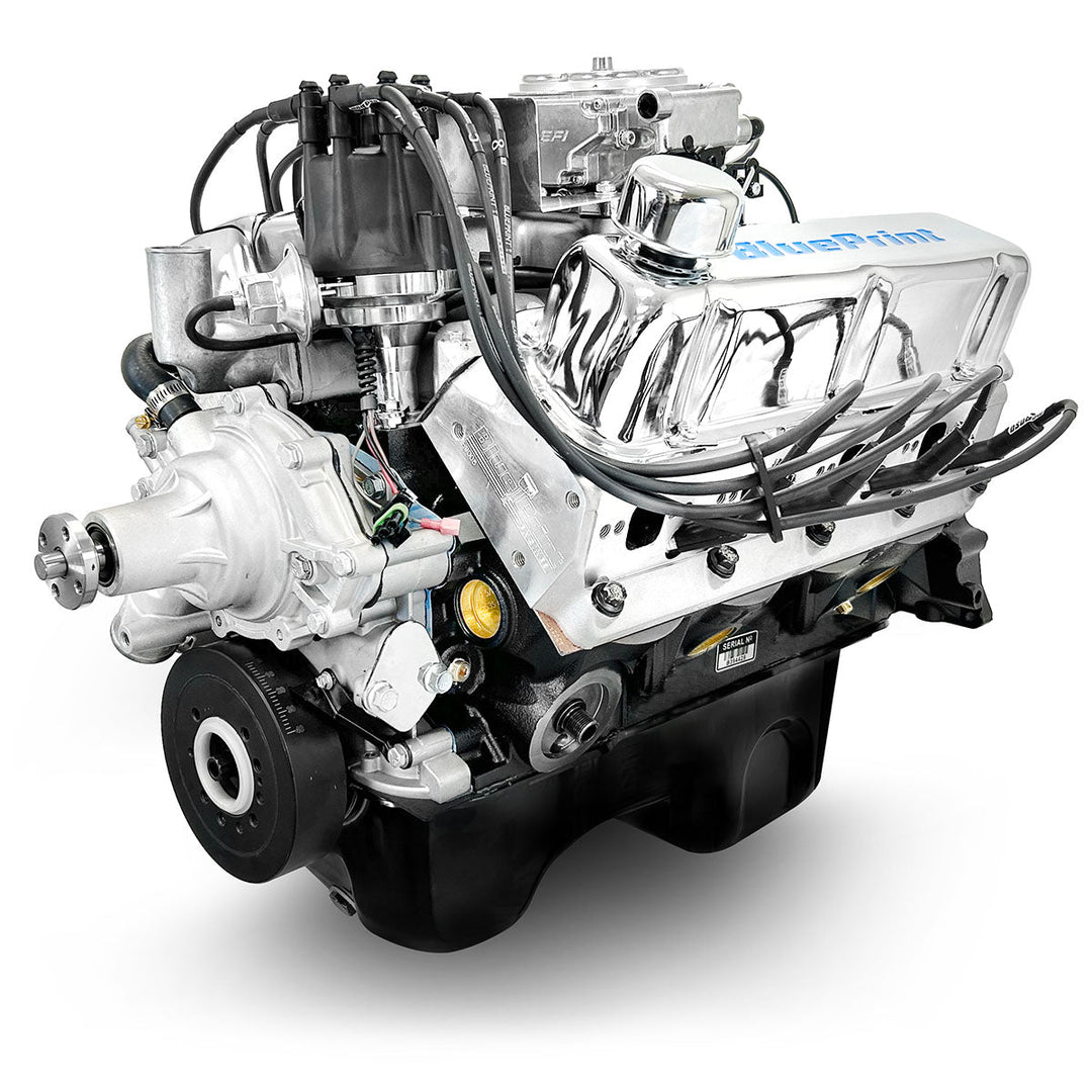 Ford SB Compatible 302 c.i. Engine - 361 HP - Deluxe Dressed - Rear Sump - Fuel Injected