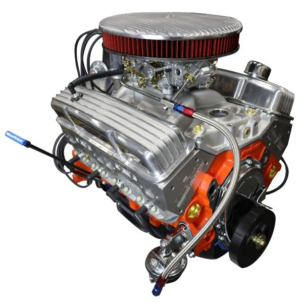 GM SB Compatible 383 c.i. Low Profile Engine - 436 HP - Base Dressed - Carbureted