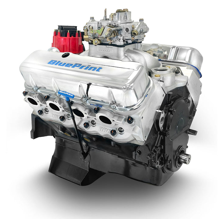 GM BB Compatible 496 c.i. Engine - 600 HP - Base Dressed - Carbureted