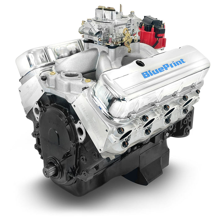 GM BB Compatible 496 c.i. Engine - 600 HP - Base Dressed - Carbureted