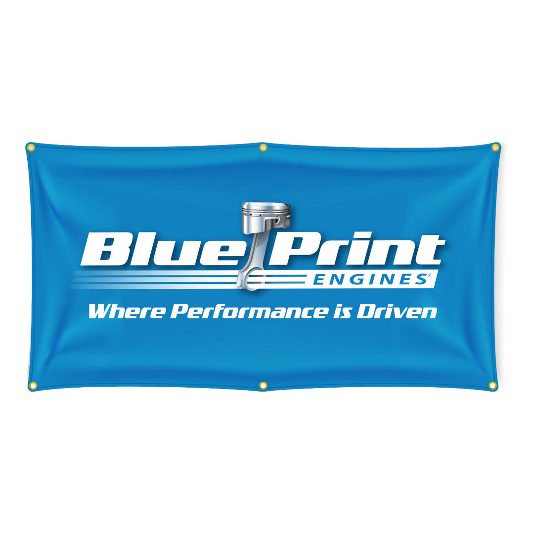 BluePrint Engines Vinyl Shop Banner