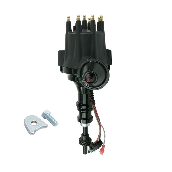 Ford 289 c.i. and 302 Windsor SB Compatible ProSeries Ready to Run Distributor - Black Cap and Body