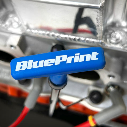 Ford 302 c.i. SB Compatible Dipstick Front Sump Timing Cover Entry BluePrint Engines