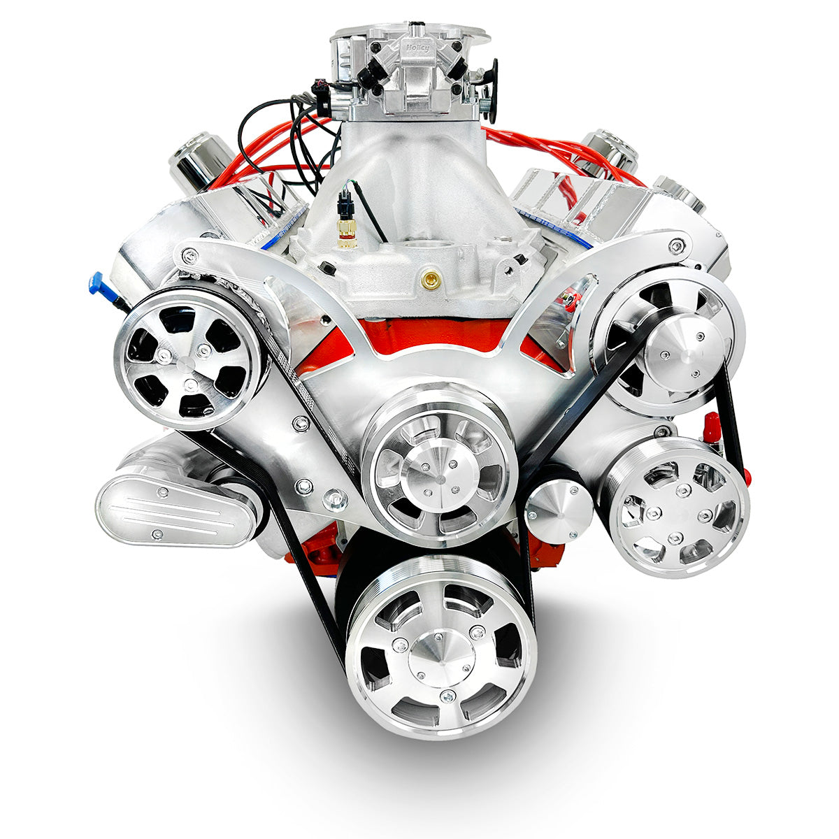 632 CI ProSeries Stroker Crate Engine Big Block GM Style 10.3L Drop In Ready Polished