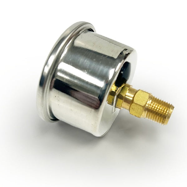 Fuel Gauge 1561 Fuel Pressure Gauge 1.5" 0-15 PSI 1/8" NPT Male Fitting Low Mr. Gasket 1561 Fuel Pressure Gauge 1.500 In Hp - Foto 2