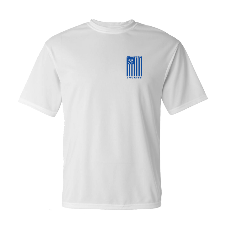 White BluePrint Eagle T-shirt